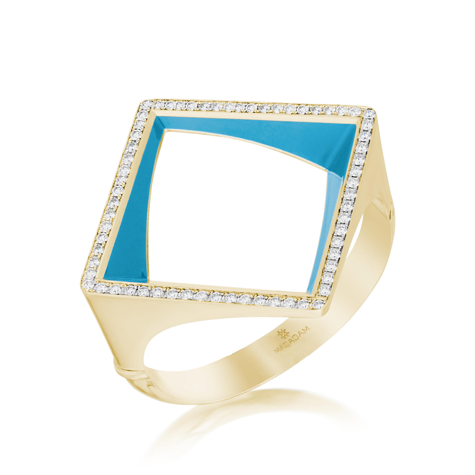 QUADRA Open Enamel Bracelet