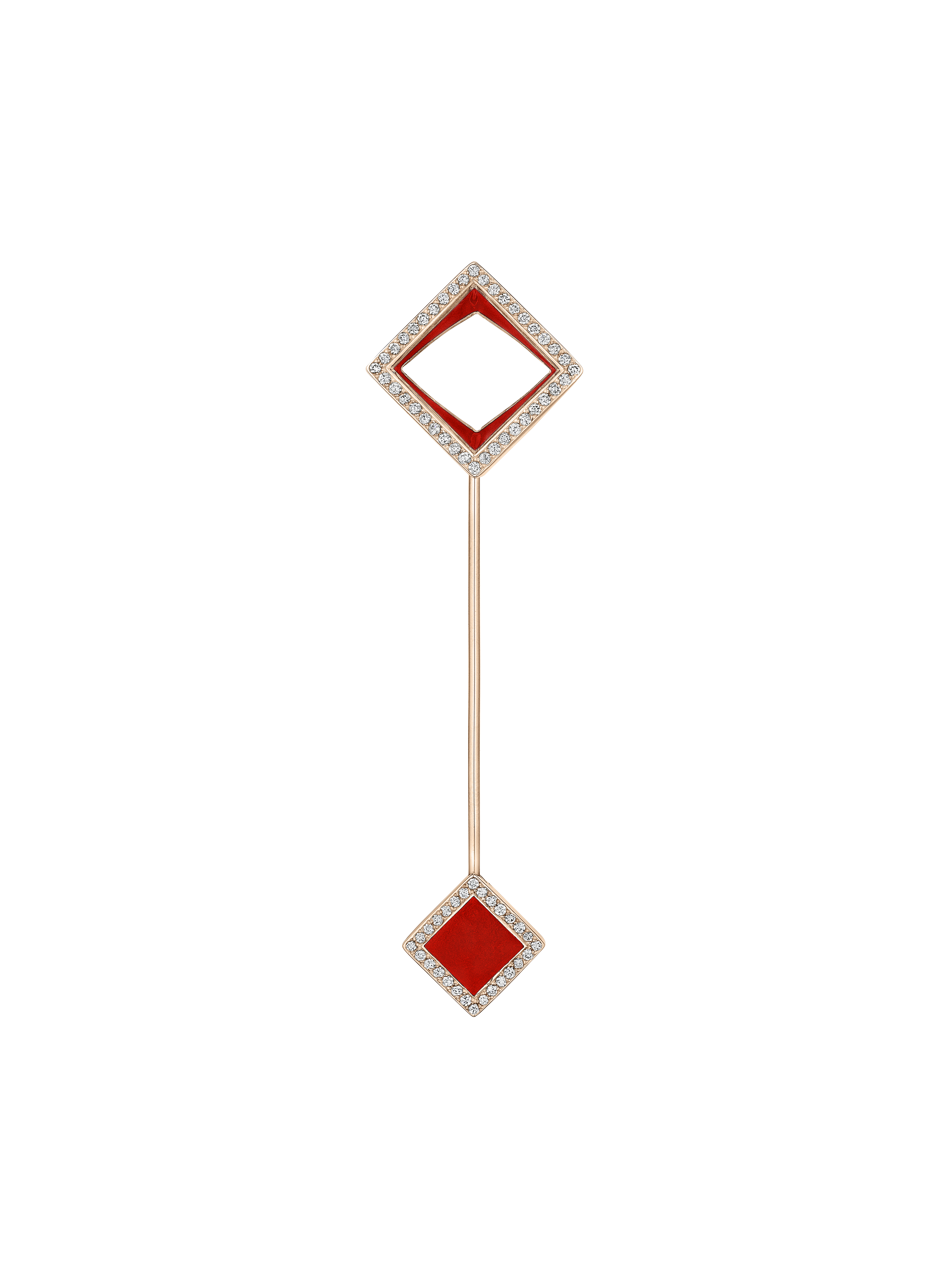 QUADRA Open Enamel Pin